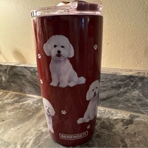 Bichon Frise SERENGETI 16 oz Ultimate Tumbler, Stainless Steel, Vacuum Insula...